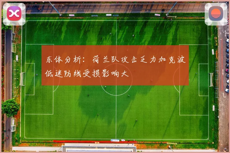 东体分析：荷兰队攻击乏力加克波低迷防线受损影响大